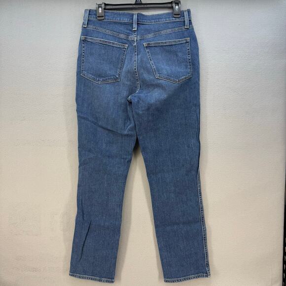 J. Crew Jeans Women's 28 (6) Blue High-Rise Classic Vintage Preppy Normcore - Picture 2 of 11